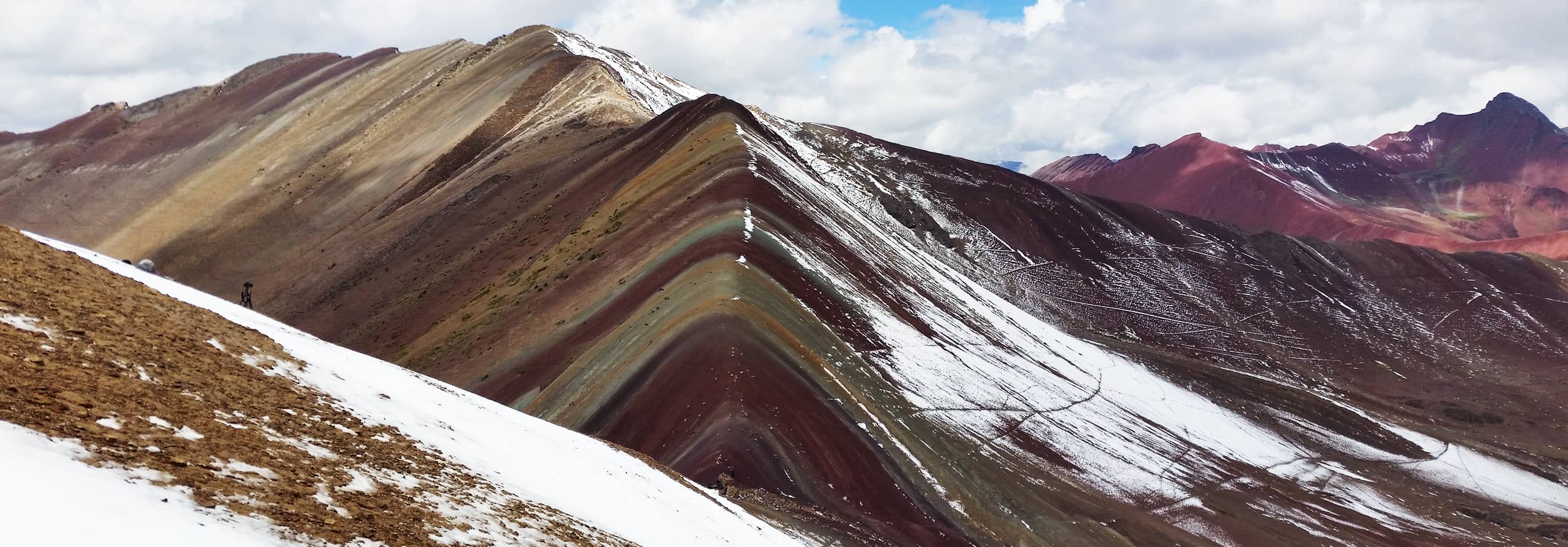 Rainbow mountain in Cusco